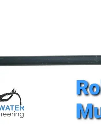 20cm PVC Rohr + Doppelmuffe